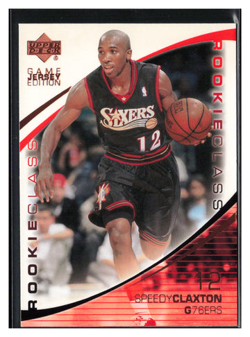 
2000-01 Upper Deck #422 Speedy Claxton