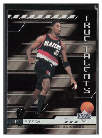 2000-01 Upper Deck #TT17 Scottie Pippen True Talents