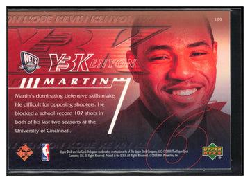 
2000-01 Upper Deck #199 Kenyon Martin