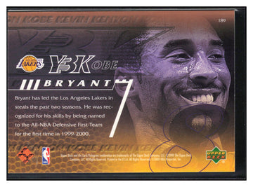 
2000-01 Upper Deck #189 Kobe Bryant