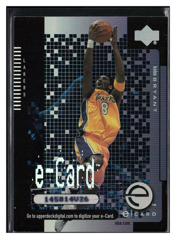 2000-01 Upper Deck #EC1 Kobe Bryant e-Cards (Series Two)