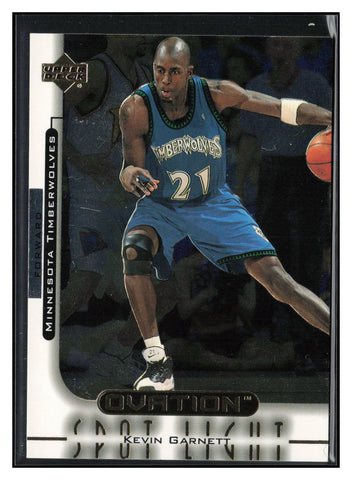 1999-00 Upper Deck Ovation #OS1 Kevin Garnett Spotlight