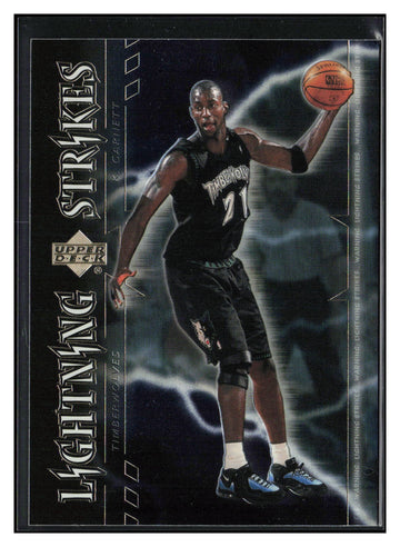 
2000-01 Upper Deck #LS5 Kevin Garnett Lightning Strikes