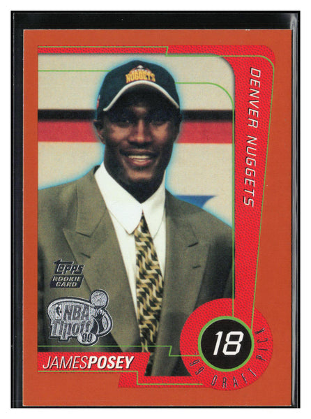 1999-00 Topps Tipoff #119 James Posey