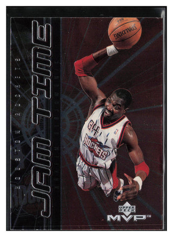 1999-00 Upper Deck MVP #JT14 Hakeem Olajuwon Jam Time