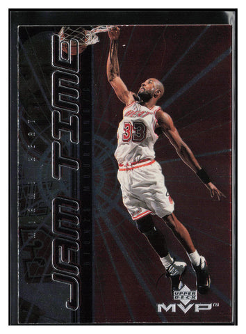 1999-00 Upper Deck MVP #JT2 Alonzo Mourning Jam Time