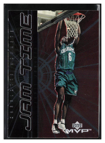 1999-00 Upper Deck MVP #JT8 Eddie Jones Jam Time