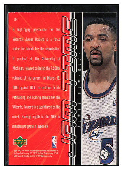 1999-00 Upper Deck MVP #JT4 Juwan Howard Jam Time