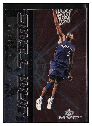 1999-00 Upper Deck MVP #JT4 Juwan Howard Jam Time