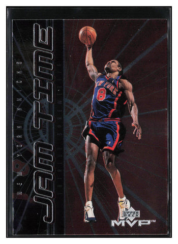 1999-00 Upper Deck MVP #JT13 Latrell Sprewell Jam Time