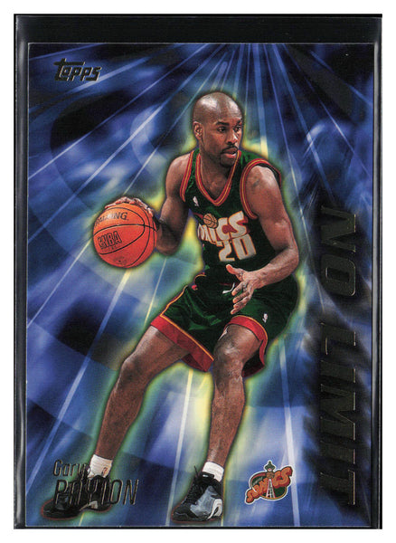 2000-01 Topps Chrome #NL12 Gary Payton No Limit