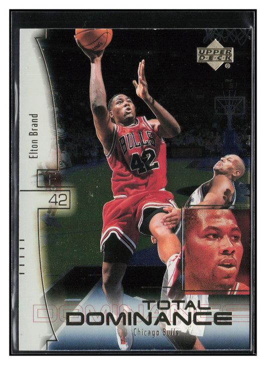 2000-01 Upper Deck #TD4 Elton Brand Total Dominance