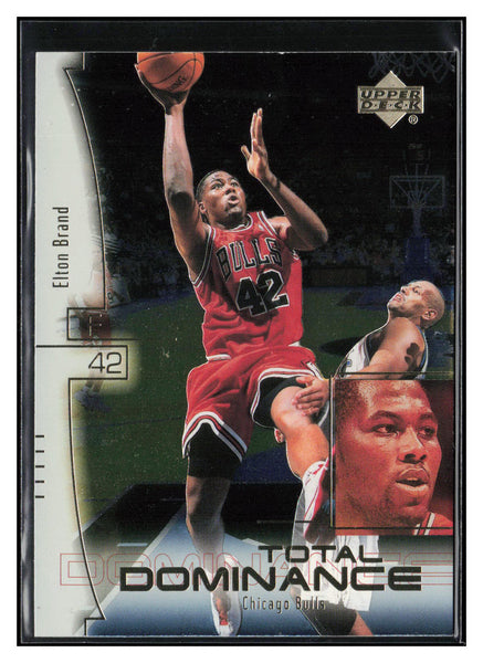 2000-01 Upper Deck #TD4 Elton Brand Total Dominance