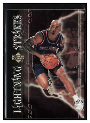 
2000-01 Upper Deck #LS2 Stephon Marbury Lightning Strikes