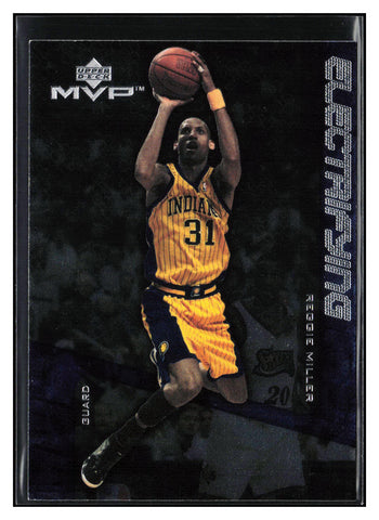 1999-00 Upper Deck MVP #E11 Reggie Miller Electrifying