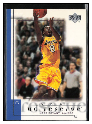 2000-01 UD Reserve #38 Kobe Bryant