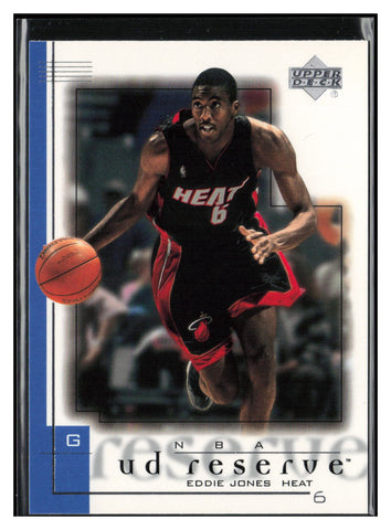 2000-01 UD Reserve #41 Eddie Jones