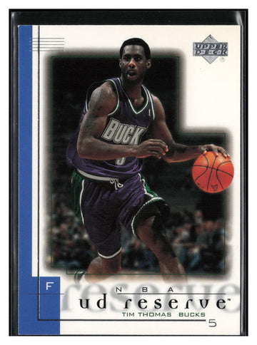 
2000-01 UD Reserve #45 Tim Thomas