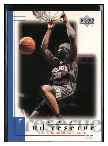 2000-01 UD Reserve #65 Clifford Robinson