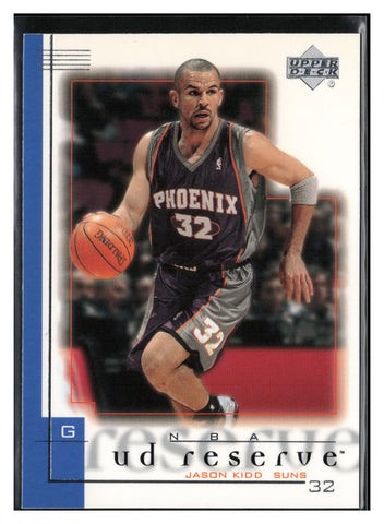 2000-01 UD Reserve #64 Jason Kidd