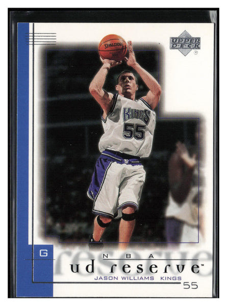 2000-01 UD Reserve #71 Jason Williams