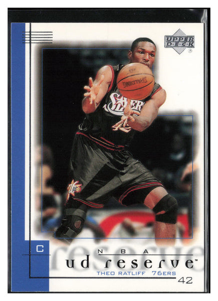 2000-01 UD Reserve #62 Theo Ratliff