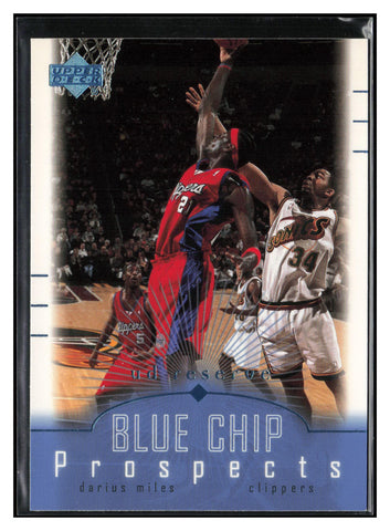 2000-01 UD Reserve #93 Darius Miles