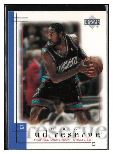 2000-01 UD Reserve #87 Michael Dickerson