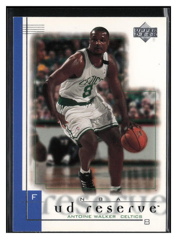 2000-01 UD Reserve #5 Antoine Walker