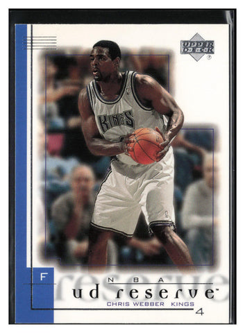 2000-01 UD Reserve #70 Chris Webber