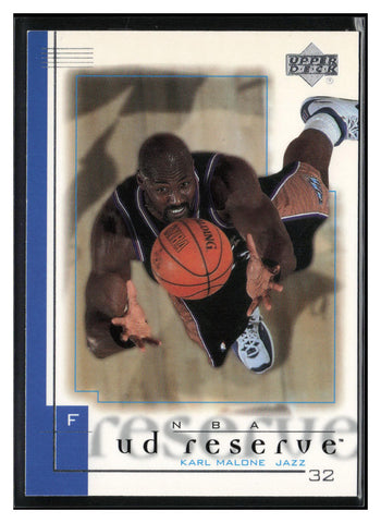 2000-01 UD Reserve #82 Karl Malone