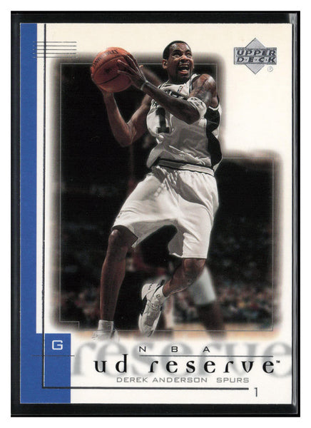 2000-01 UD Reserve #75 Derek Anderson