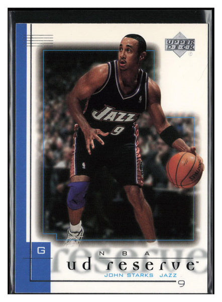 2000-01 UD Reserve #84 John Starks