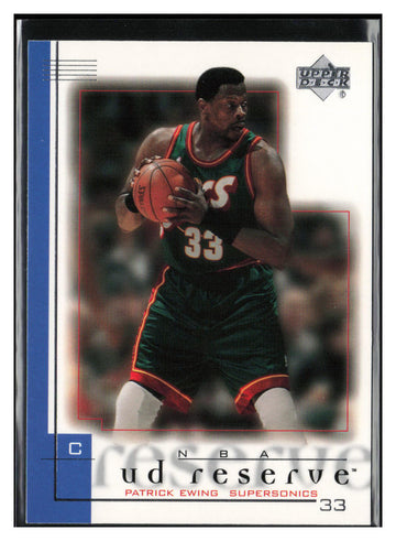 
2000-01 UD Reserve #77 Patrick Ewing
