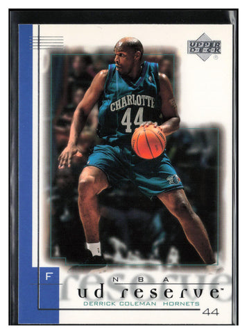 2000-01 UD Reserve #7 Derrick Coleman