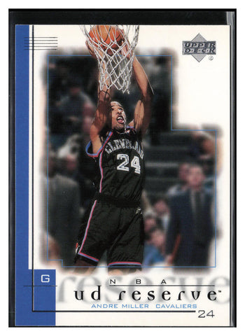 2000-01 UD Reserve #14 Andre Miller