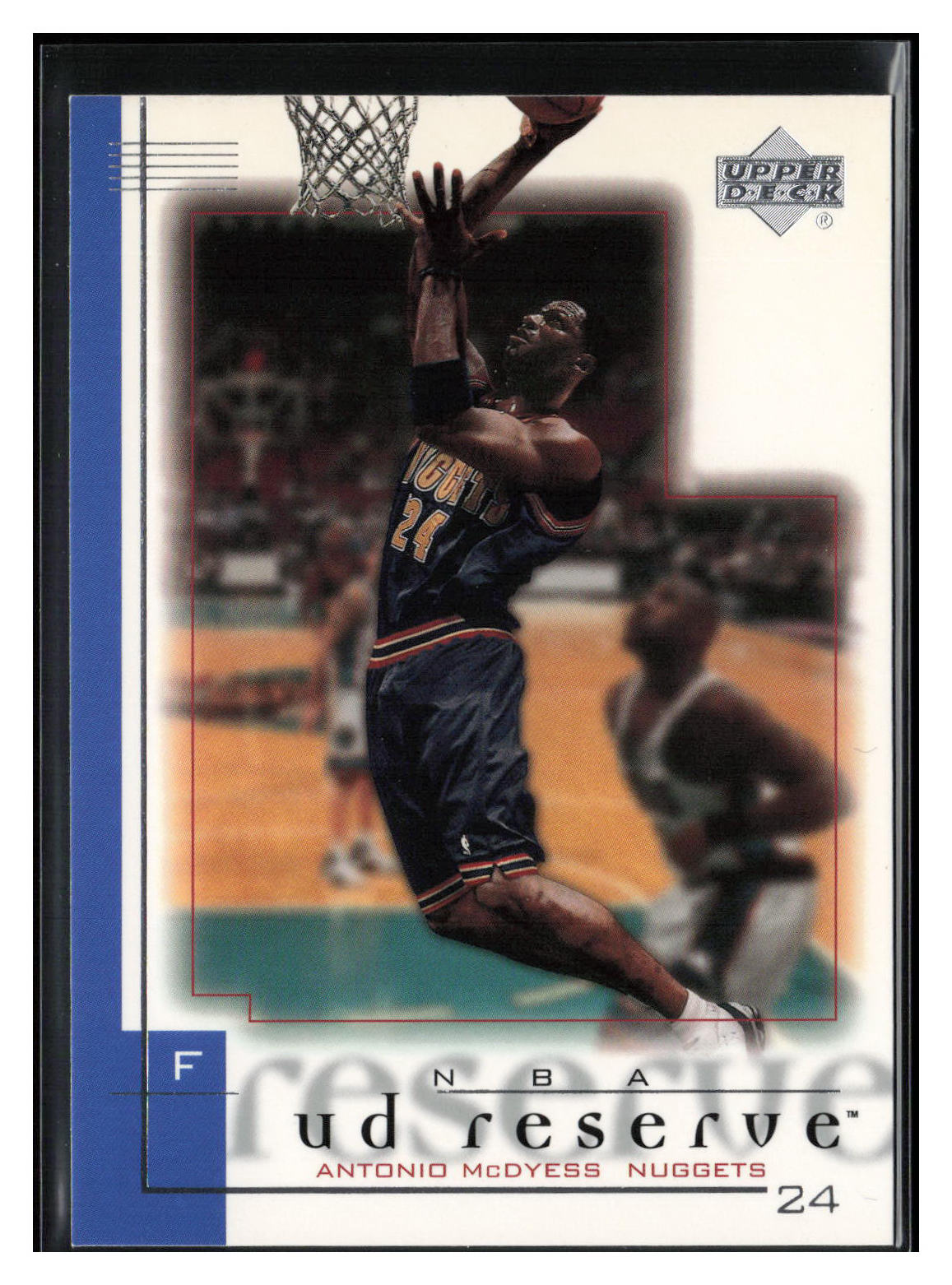 2000-01 UD Reserve #19 Antonio McDyess
