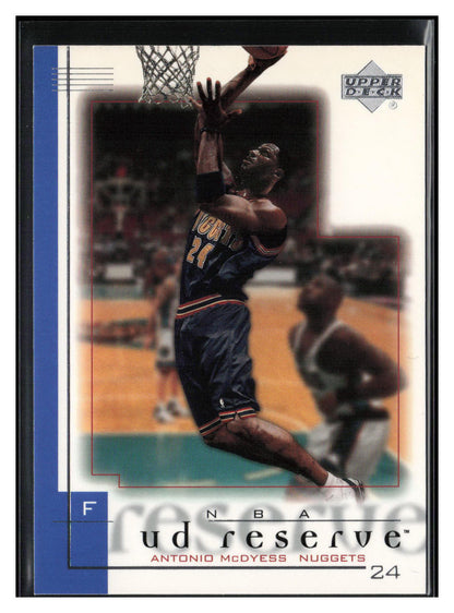 2000-01 UD Reserve #19 Antonio McDyess