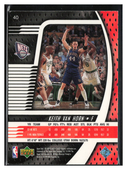 1998-99 Upper Deck Ionix #40 Keith Van Horn