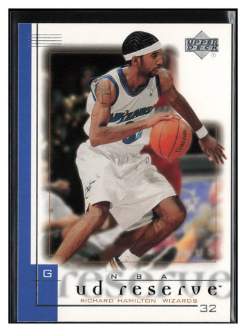 2000-01 UD Reserve #89 Richard Hamilton