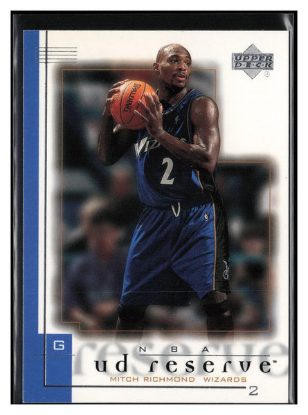 2000-01 UD Reserve #88 Mitch Richmond