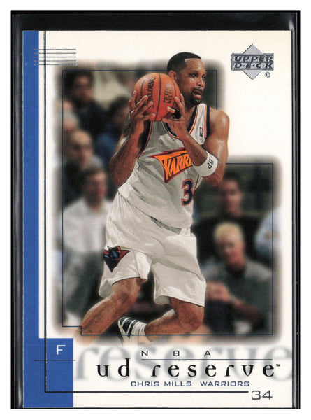 2000-01 UD Reserve #27 Chris Mills