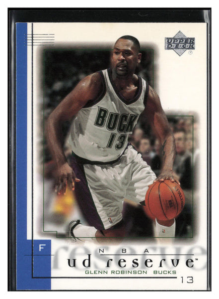 2000-01 UD Reserve #46 Glenn Robinson