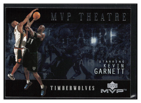 2000-01 Upper Deck MVP #M9 Kevin Garnett MVP Theatre