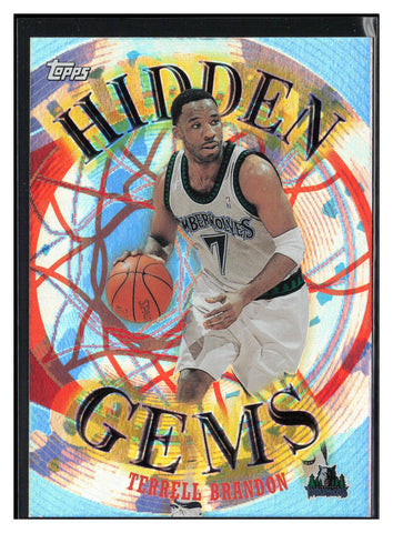 2000-01 Topps #HG8 Terrell Brandon Hidden Gems