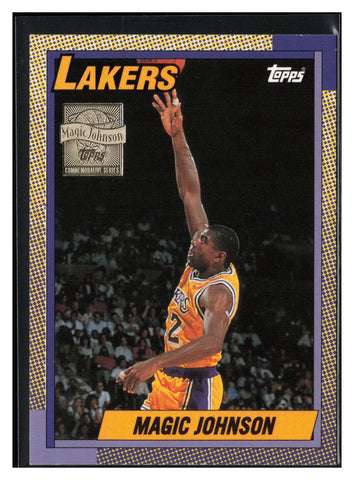 2000-01 Topps #MJ8 Magic Johnson Cards That Never Were