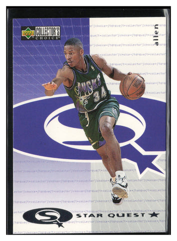 1997-98 Collector's Choice #SQ35 Ray Allen StarQuest