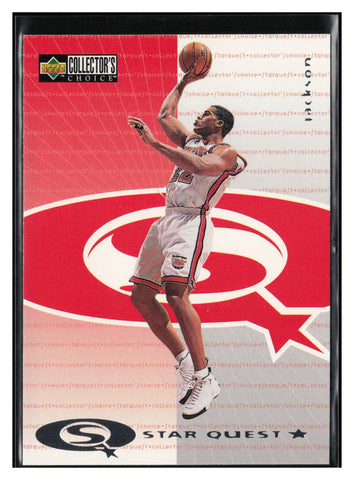 1997-98 Collector's Choice #SQ10 Jim Jackson StarQuest