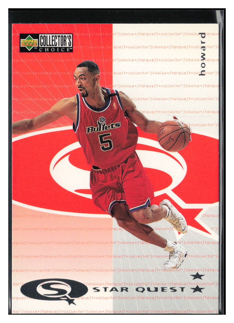 1997-98 Collector's Choice #SQ63 Juwan Howard StarQuest