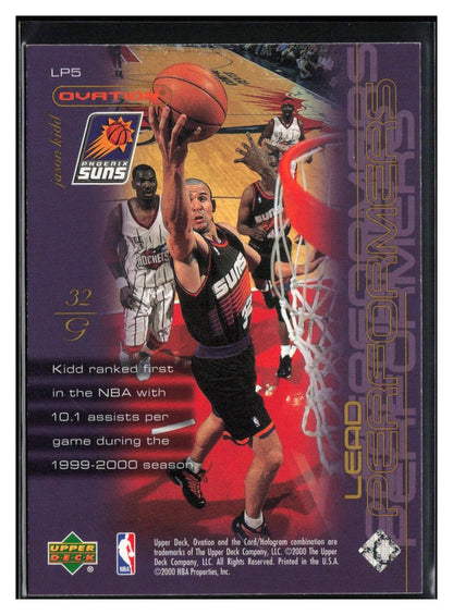 2000-01 Upper Deck Ovation #LP5 Jason Kidd Lead Performers
